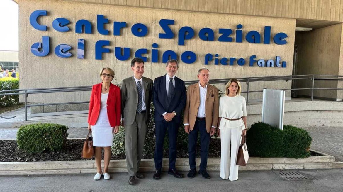 Visita istituzionale Centro spaziale del Fucino