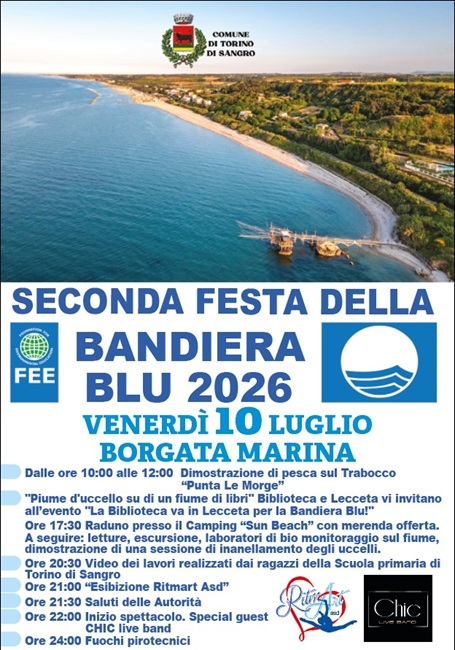 Festa Bandiera Blu a Torino di Sangro