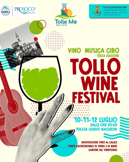 Tollo Wine Festival 2026: vino, musica e gastronomia