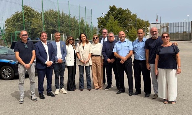 D'Amario visita carcere Lanciano