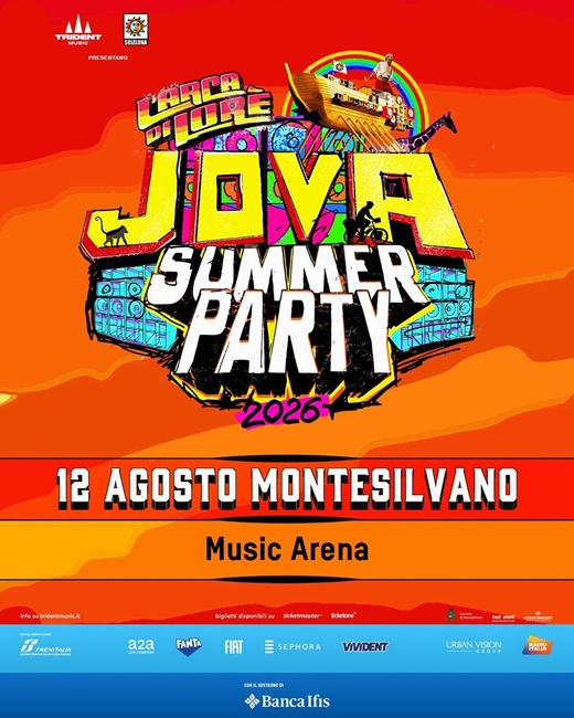 Jova Beach Party Montesilvao 2026