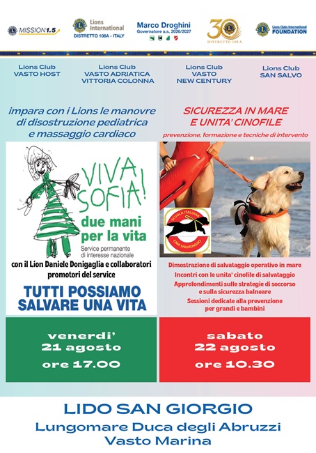 Viva Sofia Vasto_2026_2027