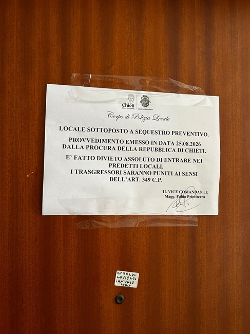sequestro alloggio occupato abusivamente