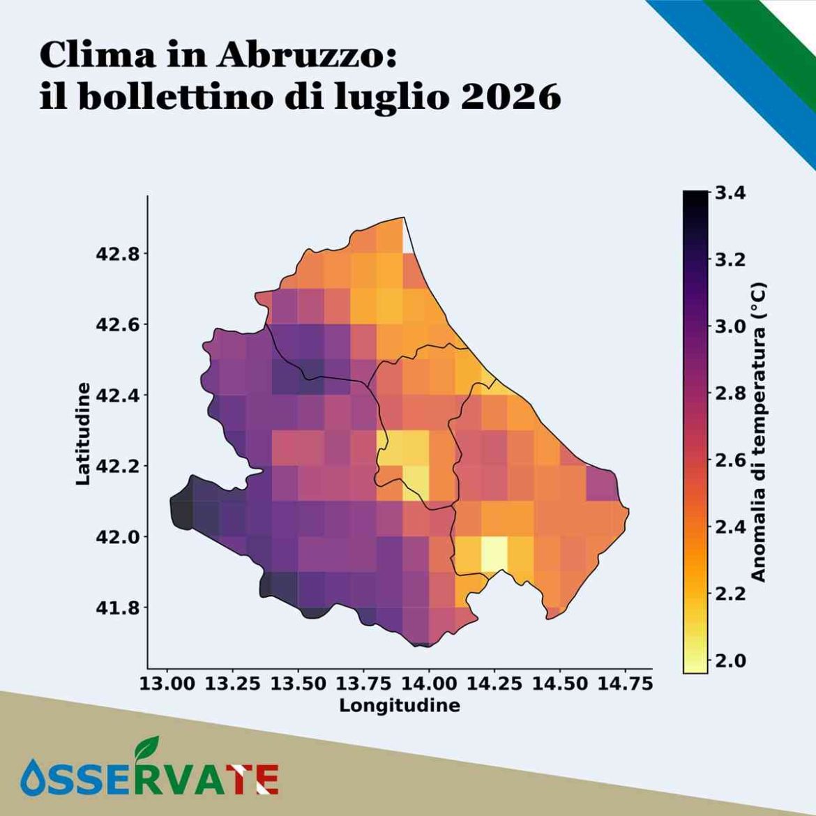 Temperature luglio 2026
