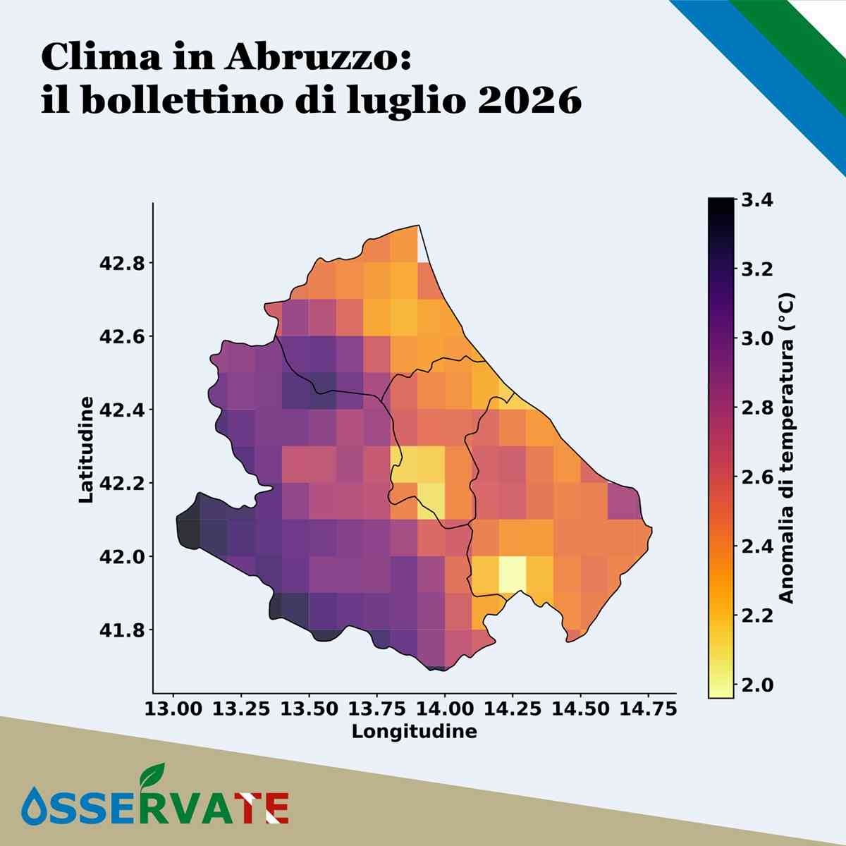 Temperature luglio 2026