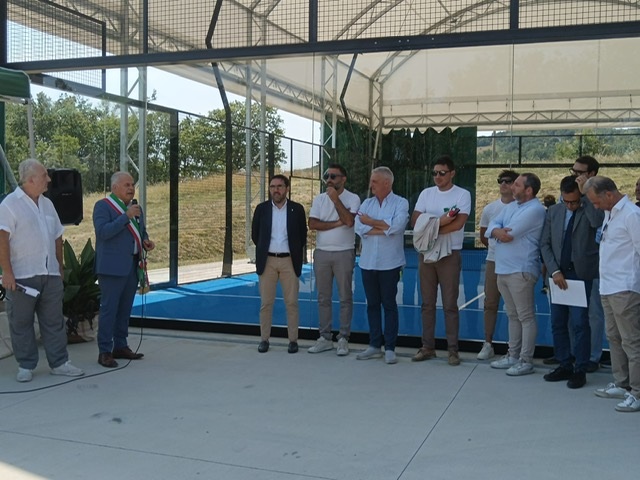 inaugurazione Centro polifunzionale Montebello di Bertona