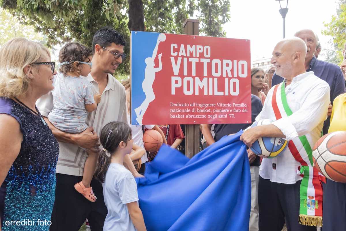 inaugurazione campo pomilio