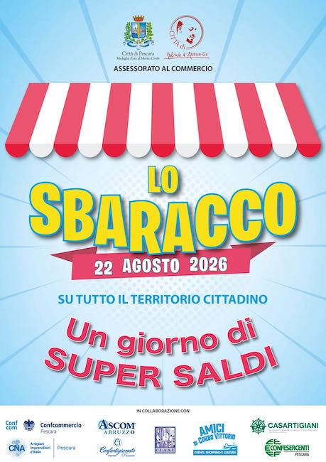 lo sbaracco 22 agosto 2026
