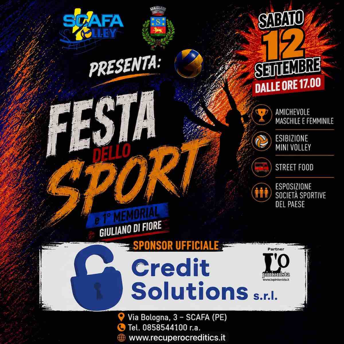 sponsor giornata sport scafa