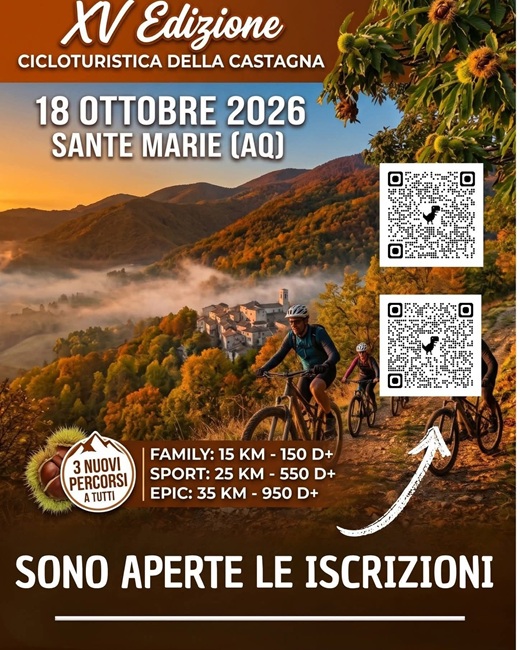 Cicloturistica della castagna 2026