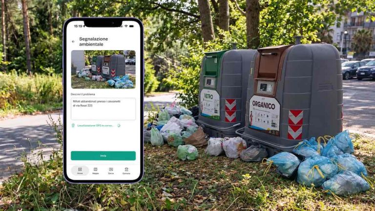 Pescara, le segnalazioni ambientali ora passano anche da Junker