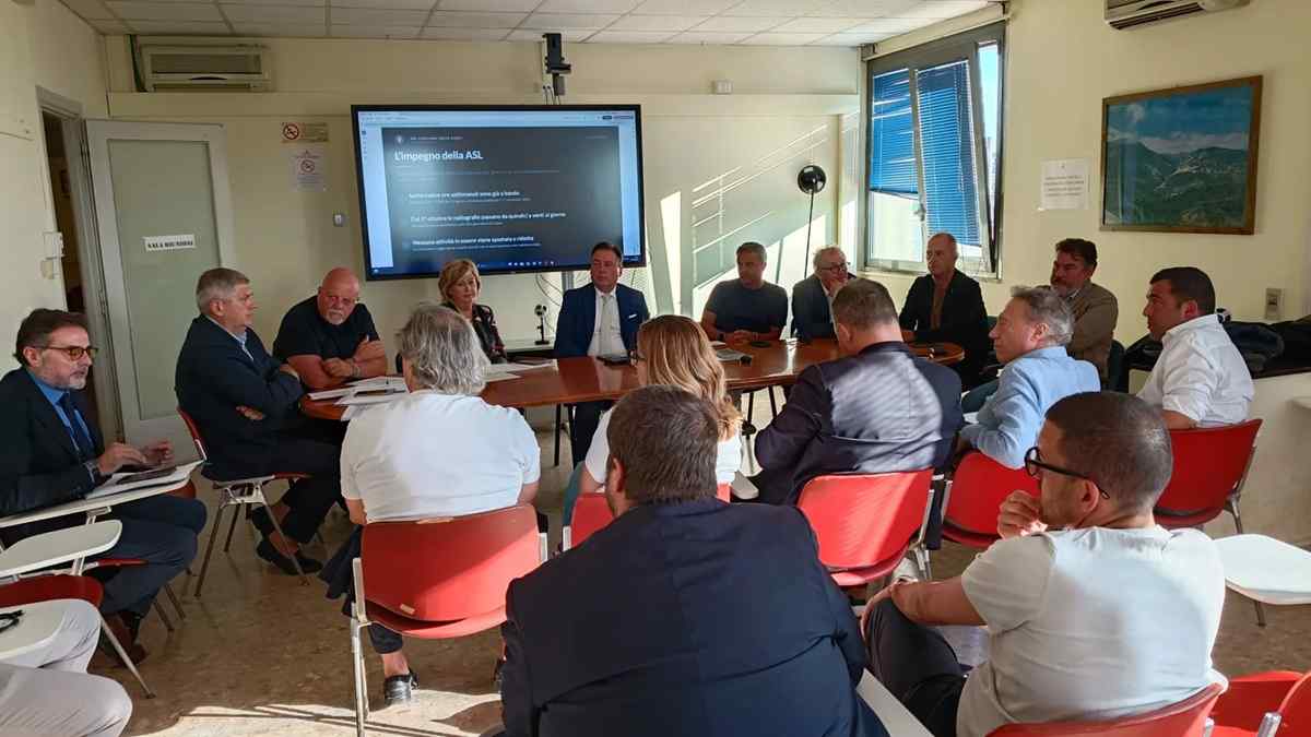 Sanità Sangro‑Aventino, a Pescara la Regione incontra i sindaci