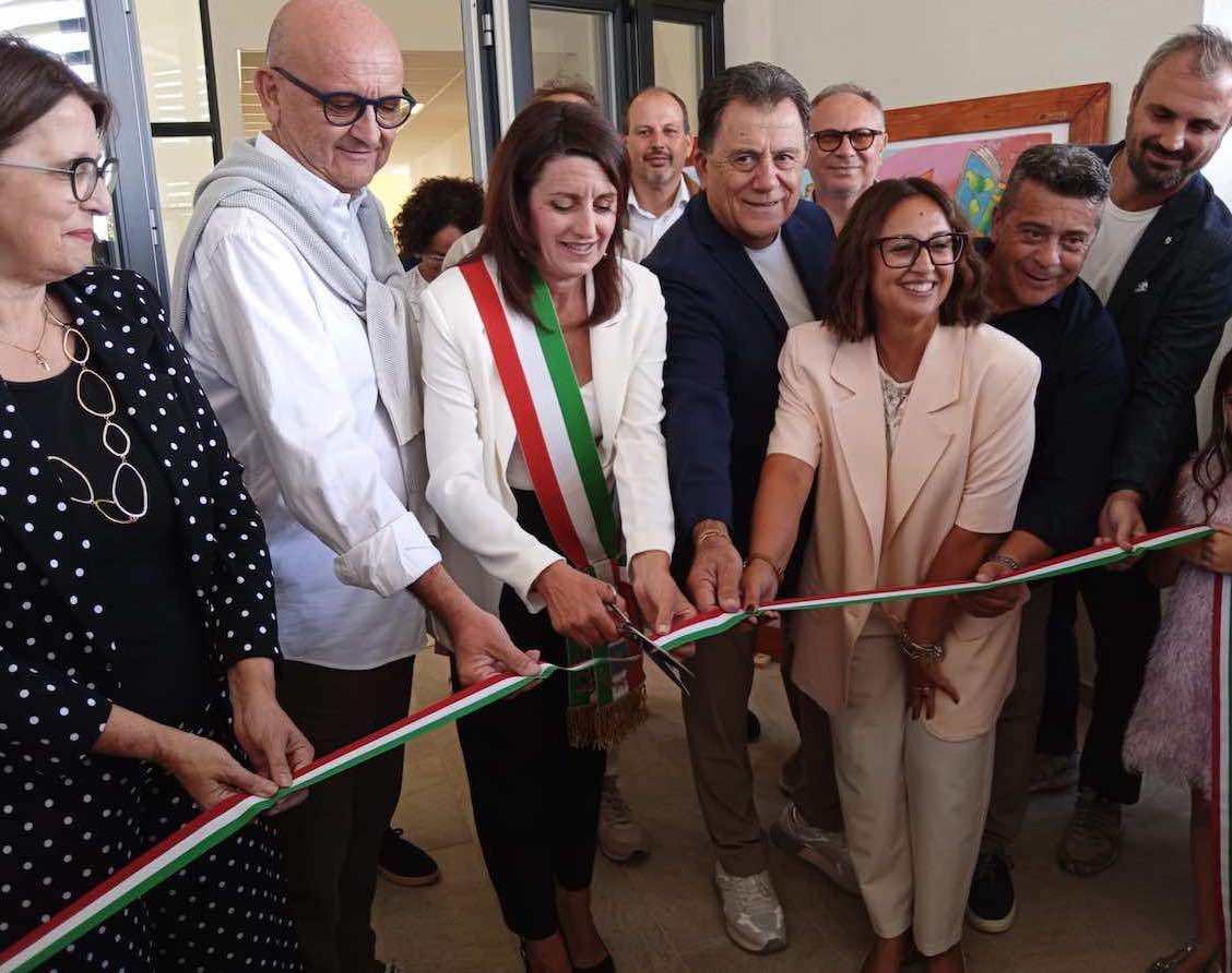 inaugurazione scuola spoltore