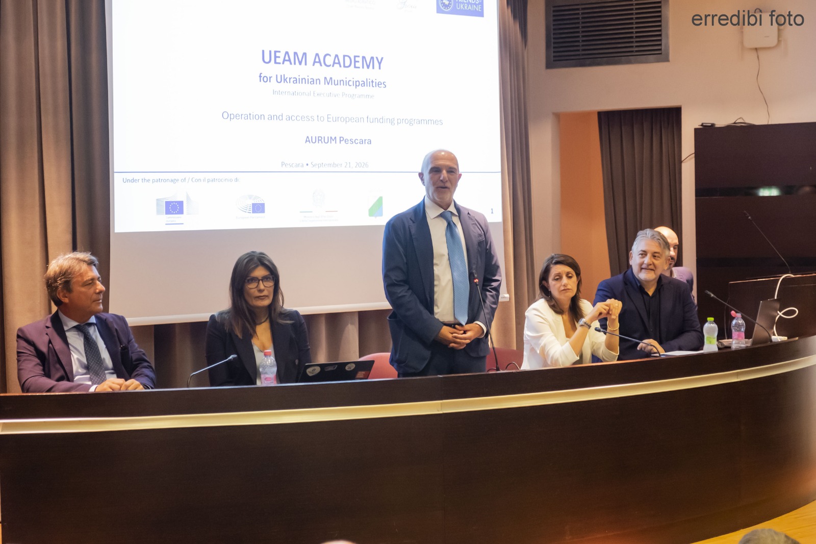 Pescara capofila nella ricostruzione ucraina: al via la UEAM Academy