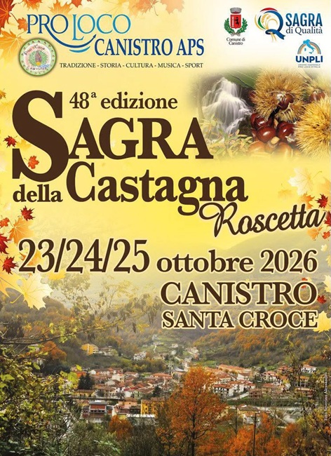 Sagra castagna roscetta Canistro
