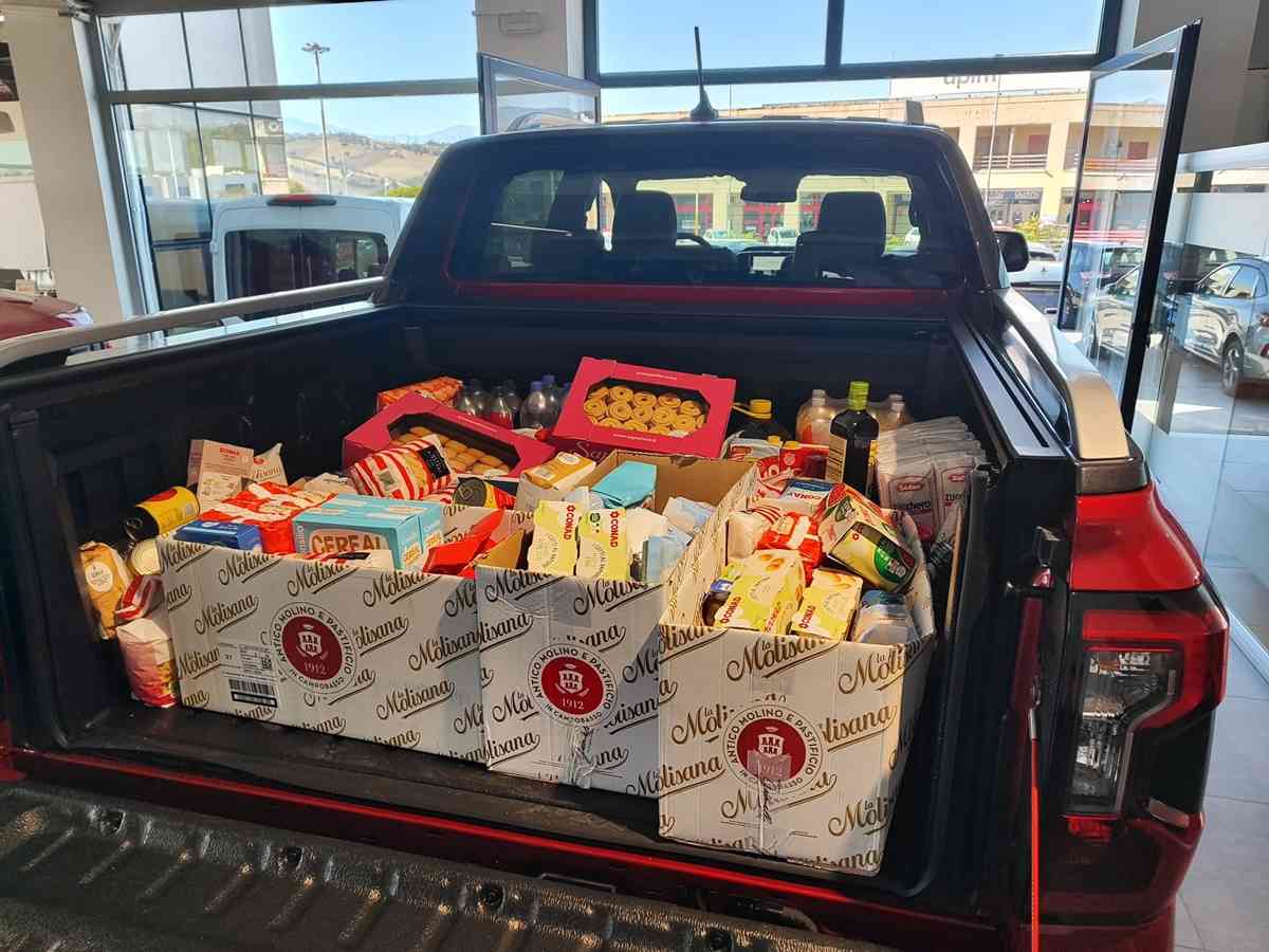 Raccolta alimentare Ford Decaro Teramo