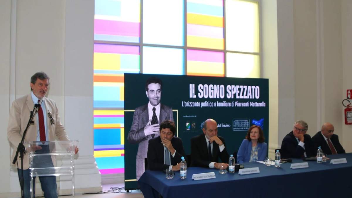 Inaugurazione mostra Piersanti Mattarella