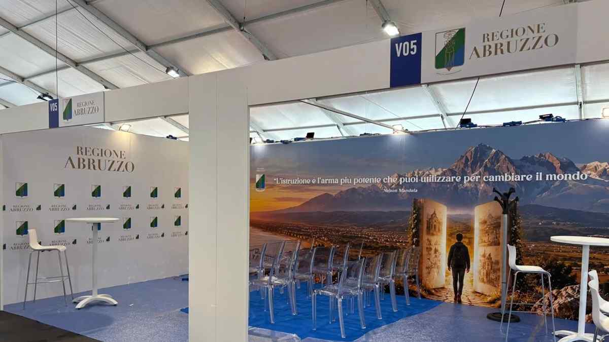 Stand Regione Abruzzo Didacta