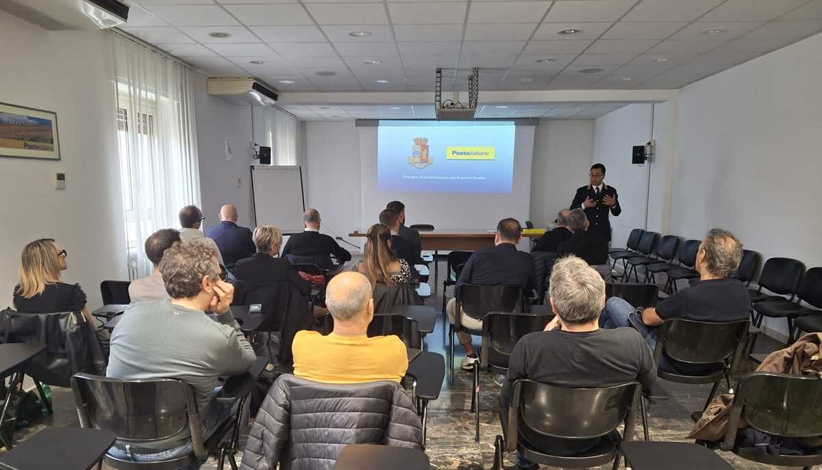 Un momento del corso di Guida Sicura a Pescara