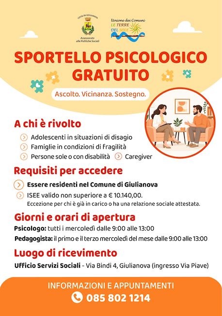 sportello psicologico giulianova